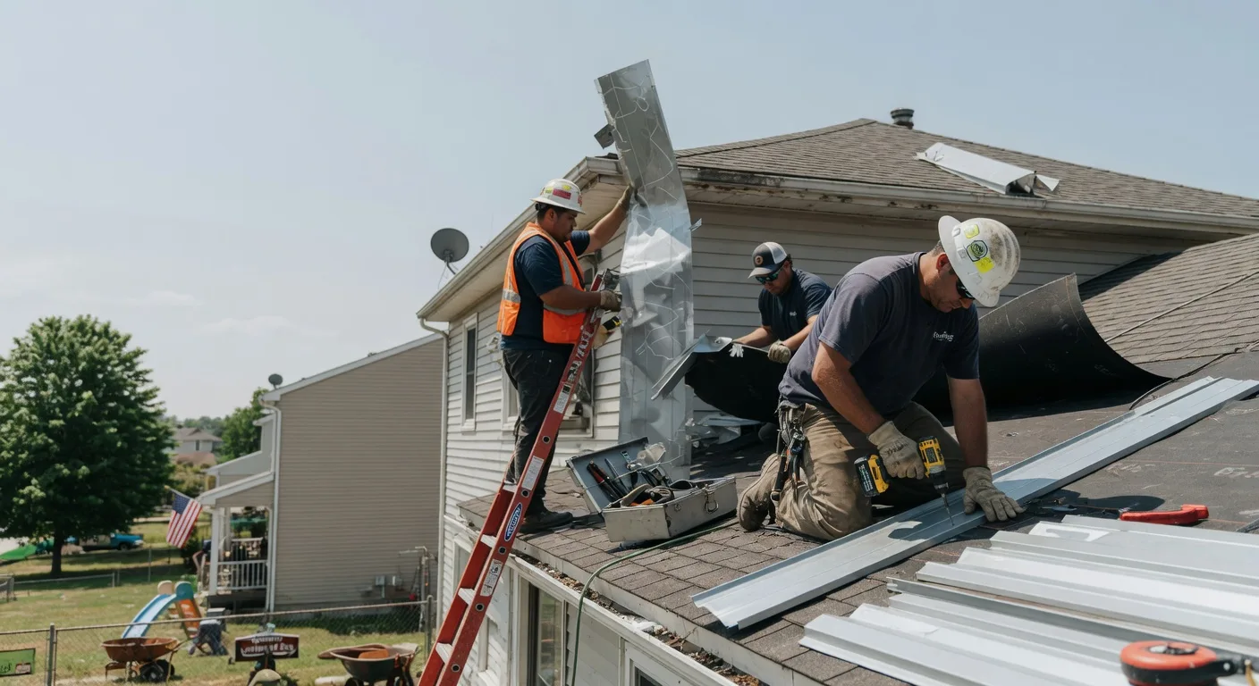 Metal Roofing Installation in Moore, OK near me